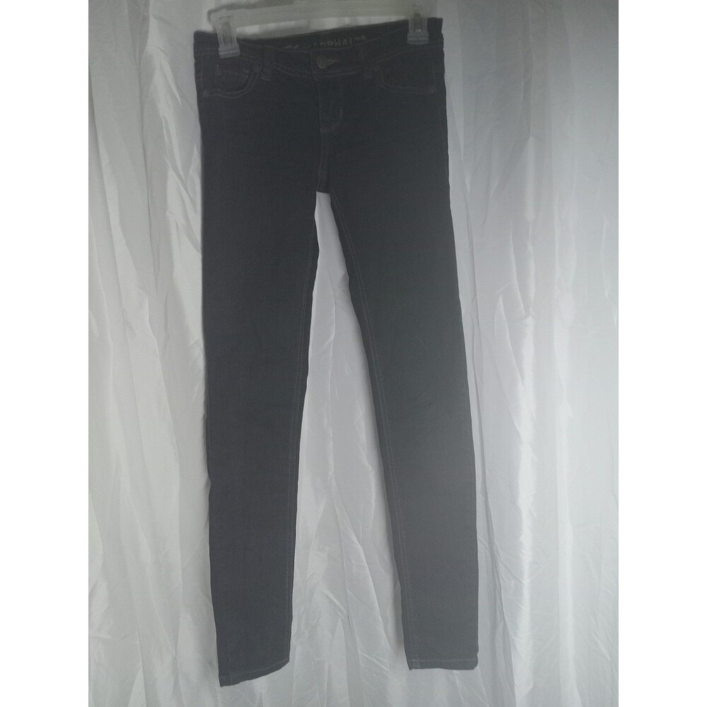Blue Asphalt Low Rise Skinny Leg Women's Junior Size 1 Denim Jeans